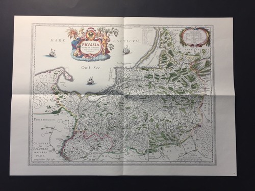 Ostpreussen landkarte blaeu - ostpreussen,