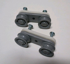2 x Laufrollen für Führungsschiene Spülmaschine Beko gebraucht 
