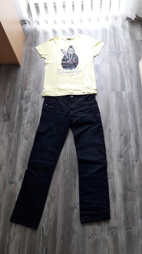 Jeans hose slim dunkelblau - jeans,