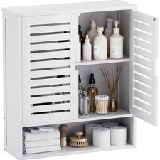 Wandschrank Bambus Bad