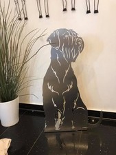 Edelstahl- Edelrostfigur