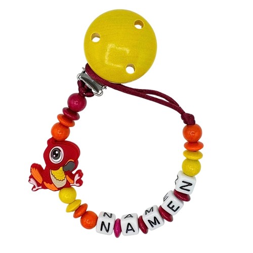 Schnullerkette mit wunschnamen - mit,