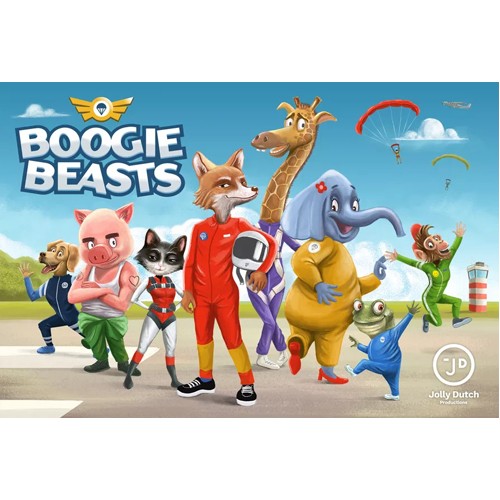 Boogie beasts brettspiel - boogie,