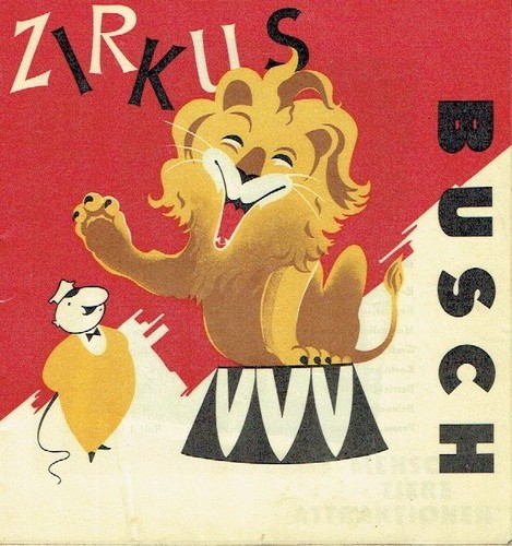 Circus busch programm - circus, saison