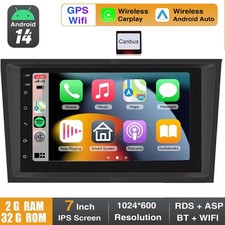 Für Opel Corsa C D Zafira B Astra G H Android 14 Carplay Autoradio GPS NAVI RDS