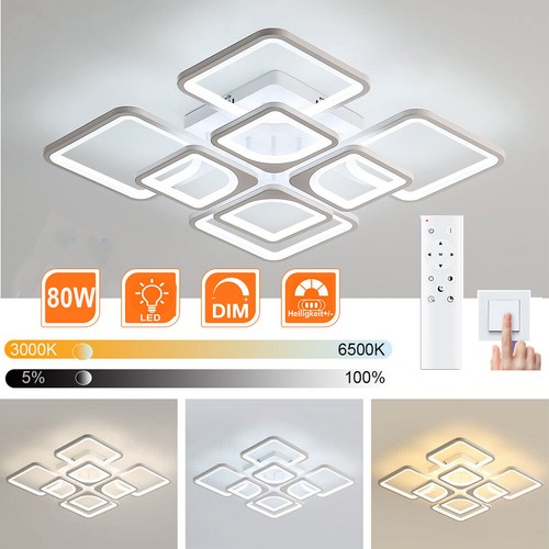 Led deckenleuchte dimmbar 80w - dimmbar,
