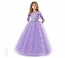 2025 mädchen prinzessin kleid - mädchen,