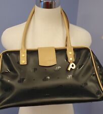 Picard Tasche Kunstleder Schwarz Beige Koffer