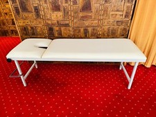 Arztliege/Praxisliege/Behandlungsliege mit Papierrollenhalter, Made in Germany