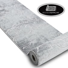 Modernen original modisch Läufer "MEFE" Beton grau billig strukturell 60-200 cm