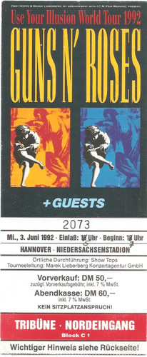 Guns roses in concert - n',