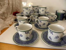 1 Kaffeetasse & Untertasse ( von 12 ) Gallo Switch 3 V & B Group neuwertig