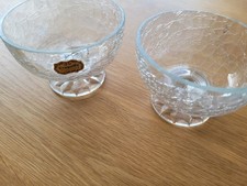 6 Desertschalen Glasschalen