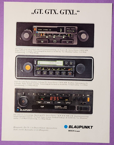 Blaupunkt auto radio - 14., essen