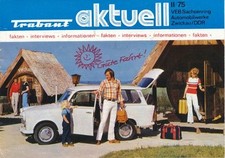 Trabant aktuell DDR-Prospekt