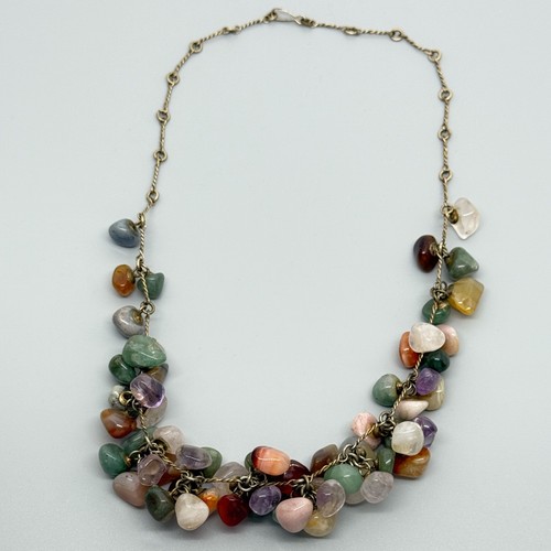 Edelstein kette collier - edelstein,