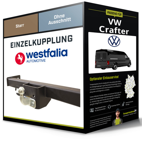 Starre anhängerkupplung für - starre,
