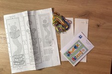 Lesezeichen Raupe und Katze