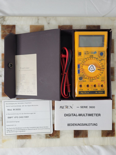 Metex 3650 digital - m-3650,