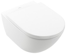 Villeroy & Boch Subway 3.0 Tiefspül-WC Combi-Pack, oval, wandhängend,