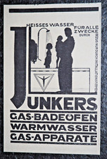 Junkers Gas - Badeöfen 