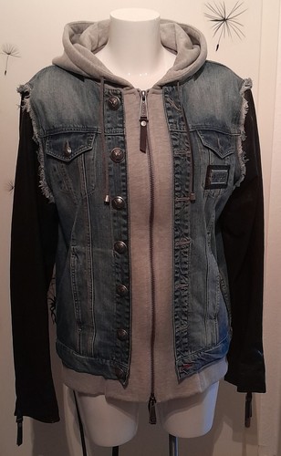 Philipp plein jeansjacke mit - philipp, jeansjacke...mit