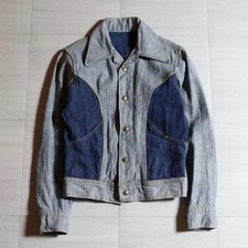 Lee wende jeansjacke logo 70er - lee,