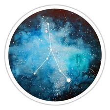 Krebs Sternzeichen Tierkreiszeichen Aufkleber Sticker, max. 10 x 10 cm