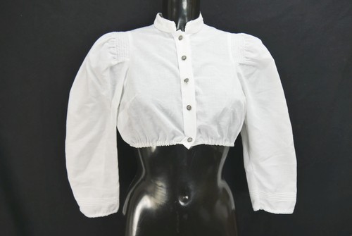 Dirndlbluse weiß bluse - gr.38,