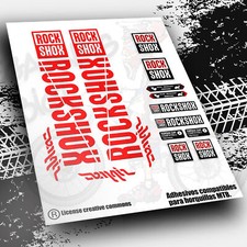 Kompatible Aufkleber Gabeln