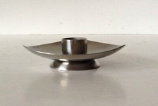 Vintage Kerzenständer, Stelton Denmark Stainless 18/8, 60er