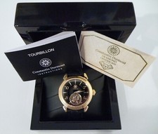 Constantin Durmont Luxus Tourbillon Troiseme mit 9 Diamanten Neu UVP: 3985€ 