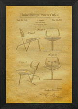 Eames chair patent - eames, pri