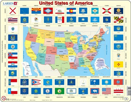 Puzzle united states - united,