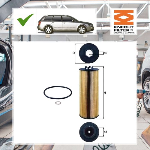 Knecht ölfilter audi - Ölfilter,