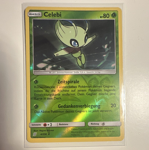 Pokémon tcg celebi holo 236 - tcg,