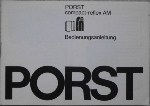 Porst compact reflex - compact-reflex, am