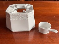 KPM, Stövchen mit Pfanne, Berlin, Kurland Serie, TOP ZUSTAND