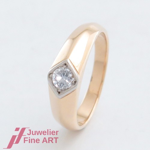 Solitär ring mit - solitär-ring, 1