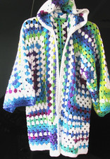 Neu  Ibiza  Häkel - Mantel