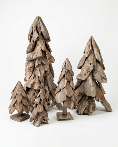 Weihnachtsbaum holz teak - weihnachtsbaum,