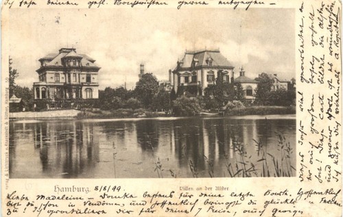 Hamburg villen der alster - hamburg,