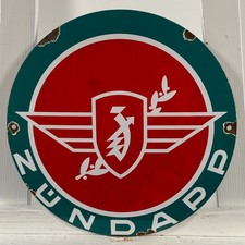 Zündapp Emailschild - Ø 30cm
