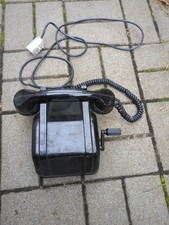 Kurbeltelefon, NVA, Post , Reichsbahn Bakelit 
