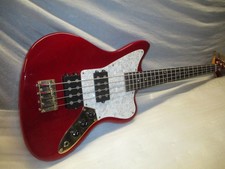 CANDY APPLE RED JAG BASS