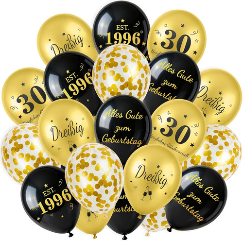 Stück deko geburtstag - stück, 30.geburtstag