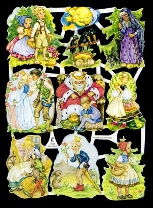 Glanzbilder märchen mixii - märchen,