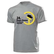 24 Panzer Division Heeresgruppe Ostpreußen Groverband Wappen - T Shirt #16223