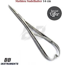 Nadelhalter Mathieu 14cm Ligaturen KFO Orthodontic Needle Holder Zahnspange Neu