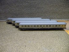 Spur N Fleischmann 8140 8141 8142 8143 Personenwagen Silberlinge 4er Set